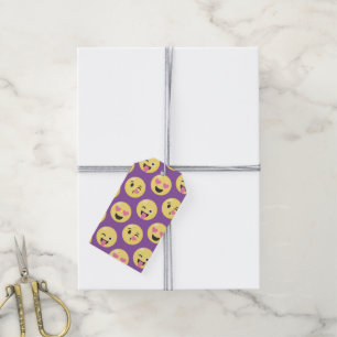 Emoji Liebe-Muster Geschenkanhänger