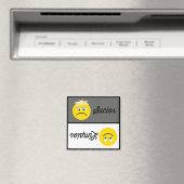 Emoji Limpios Sucios Geschirrspülmaschine Magnet (In Situ (Geschirrspüler))