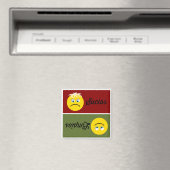 Emoji Limpios Sucios Spanische Geschirrspülmaschin Magnet (In Situ (Geschirrspüler))