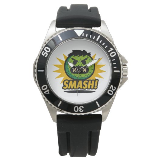 Emoji Madness Armbanduhr (Vorderseite)