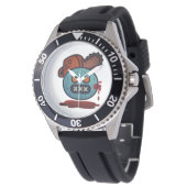 Emoji Madness Armbanduhr (Schrägansicht)