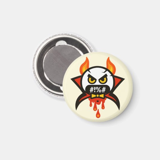 Emoji Madness Magnet (Vorderseite/Rückseite)