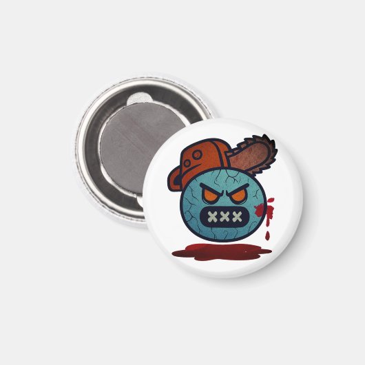 Emoji Madness Magnet (Vorderseite/Rückseite)