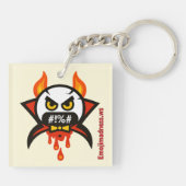 Emoji Madness Schlüsselanhänger (Rückseite)