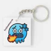 Emoji Madness Schlüsselanhänger (Rückseite)