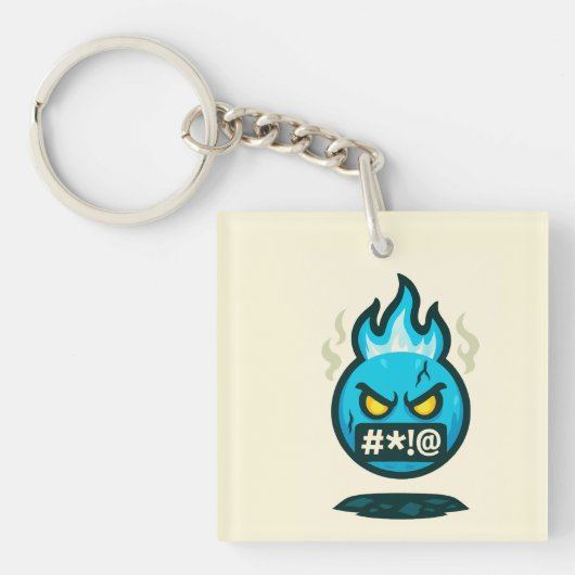 Emoji Madness Schlüsselanhänger (Vorderseite)