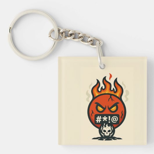 Emoji Madness Schlüsselanhänger (Vorderseite)