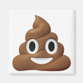 Emoji-Magnet gekackt Magnet (Vorne)