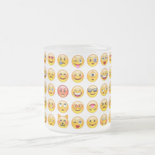 emoji mattglastasse (Mittel)