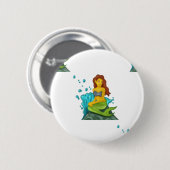 Emoji mermaid button (Vorne & Hinten)