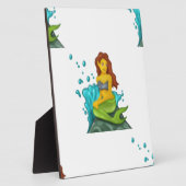 Emoji mermaid fotoplatte (Seite)