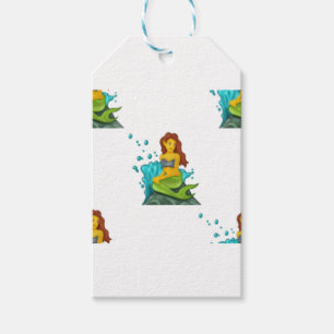 Emoji mermaid geschenkanhänger