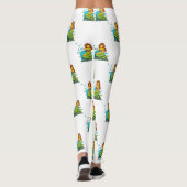 Emoji mermaid Leggings (Rückseite)