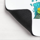 Emoji mermaid mousepad (Ecke)