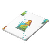 Emoji mermaid notizblock (Rotiert)