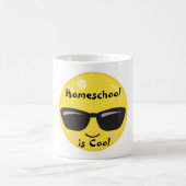 Emoji mit Sonnenbrille Kaffeetasse (Mittel)