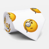 Emoji Monocle menswee Herren Krawatte (Gerollt)