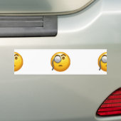 Emoji-Monokel Autoaufkleber (Auf Auto)