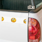 Emoji-Monokel Autoaufkleber (Auf Lkw)