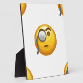 Emoji-Monokel Fotoplatte (Seite)