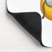 Emoji-Monokel Mousepad (Ecke)