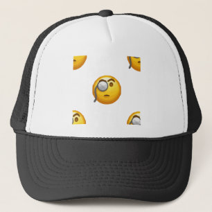 Emoji-Monokel Truckerkappe
