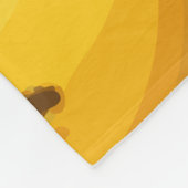 Emoji-Monokeldecke Fleecedecke (Ecke)