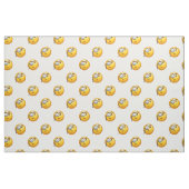 Emoji-Monokoladengewebe Stoff (Fat Quarter (45,7 x 55,9 cm))