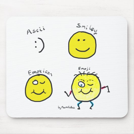 Emoji Mousepad (Vorne)