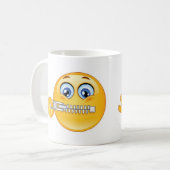 Emoji Mugs - Resisting! Kaffeetasse (Vorderseite Links)
