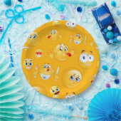 Emoji Muster 2 Pappteller (Party)