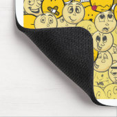 Emoji Muster Mousepad (Ecke)