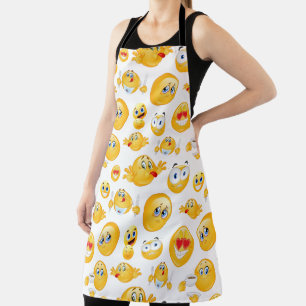 Emoji-Muster Schürze