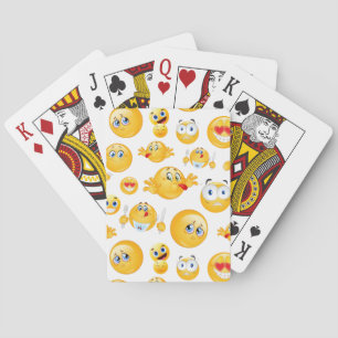 Emoji-Muster Spielkarten