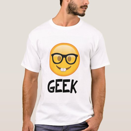 Emoji NerdGeek T-Shirt (Vorderseite)