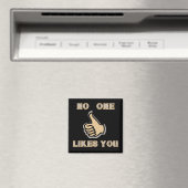 Emoji: No one likes you Magnet (In Situ (Geschirrspüler))