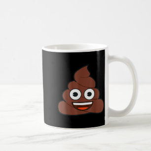 Emoji Op Glückliches Gelbes Lächeln Gesicht Kaffeetasse