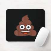 Emoji Op Happy Yellow Smile Face Mousepad (Mit Mouse)