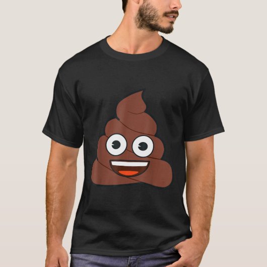 Emoji Op Happy Yellow Smile Face  T-Shirt (Vorderseite)