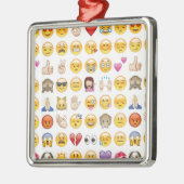 Emoji Ornament Aus Metall (Links)