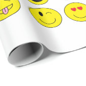 Emoji Packpapier (Rolleneckpunkt)