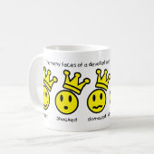 Emoji Pageant Mama Expression Tasse (Vorderseite Links)