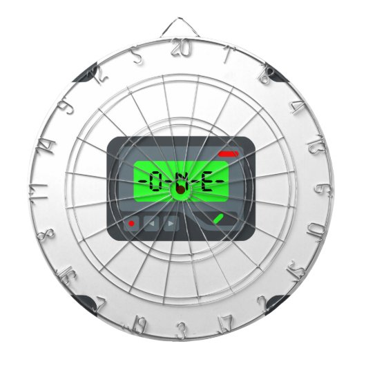 Emoji Pager Dartscheibe (vorne)