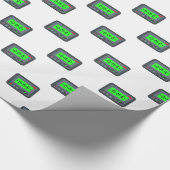 Emoji Pager Geschenkpapier (Ecke)