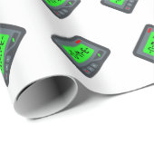 Emoji Pager Geschenkpapier (Rolleneckpunkt)