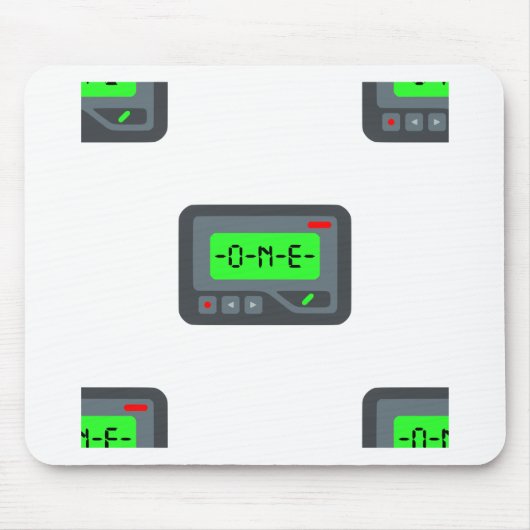 Emoji Pager Mousepad (Vorne)