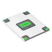 Emoji Pager Notizblock (angewinkelt)