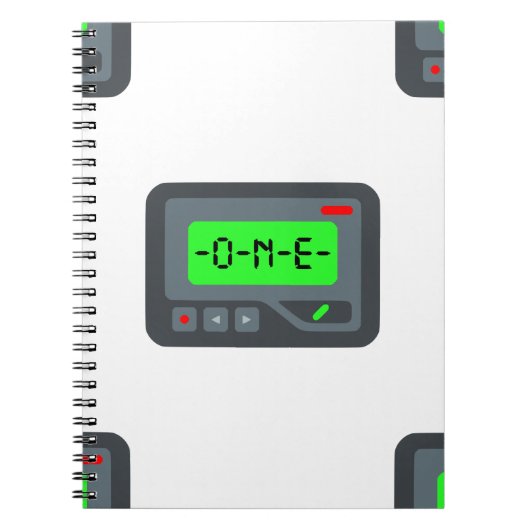 Emoji Pager Notizblock (Vorderseite)