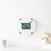 Emoji Pager Runde Wanduhr (Zuhause)