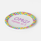 Emoji-Paper-Teller Pappteller (Schrägansicht)